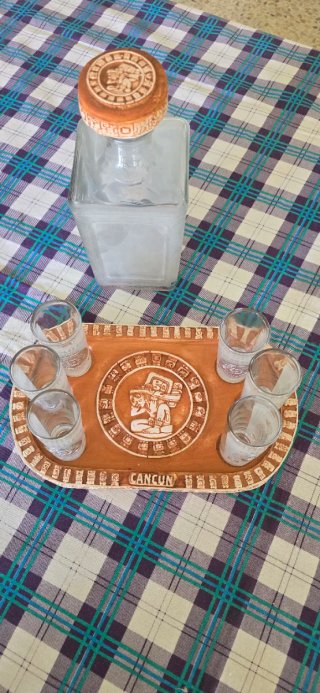 Set Vasos Chupito Tequila Cancun