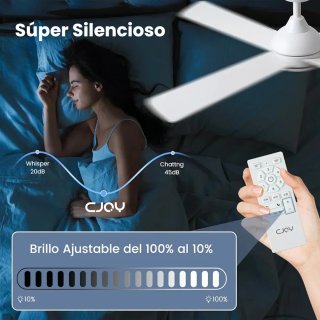 Ventilador de techo LED 122cm