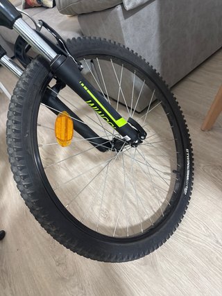 Bicicleta infantil verde