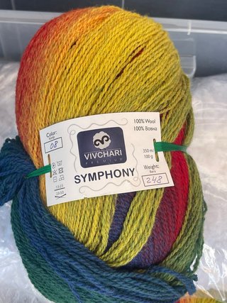 Ovillo Lana Vivchari Symphony 100g