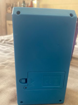 Máquina Retro Game Azul con caja
