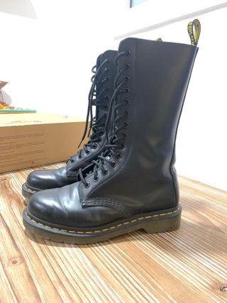 Botas Dr. Martens caña alta negras