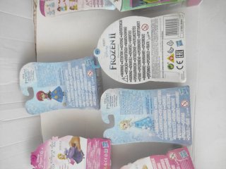 Lote 7 Figuras Disney Princesas y Frozen