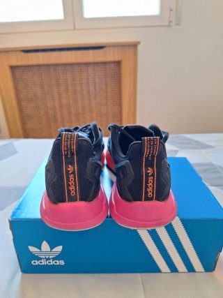 Adidas ZK 2X Flux Negro y Rosa
