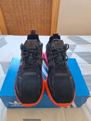 Adidas ZK 2X Flux Negro y Rosa