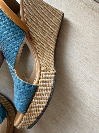 Tejus Sandalias Plataforma de piel