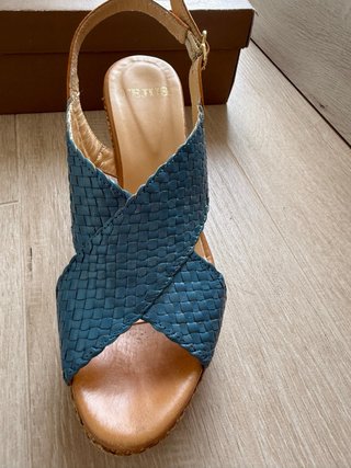 Tejus Sandalias Plataforma de piel
