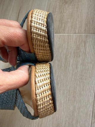 Tejus Sandalias Plataforma de piel