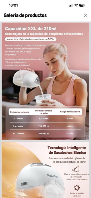 2 Sacaleches Eléctrico manos libres Nuevos