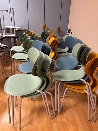 Sillas MIA BASIC aula colaborativa (Set de 4)