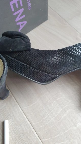 Zapatos de tacón Lorena negro talla 36