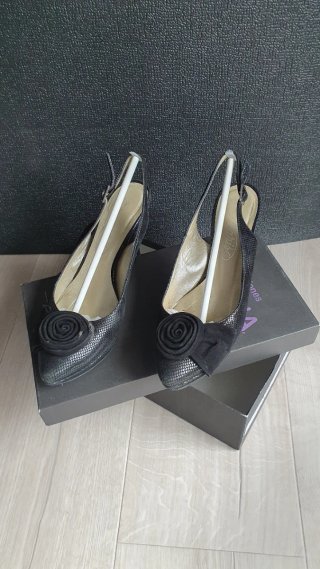 Zapatos de tacón Lorena negro talla 36