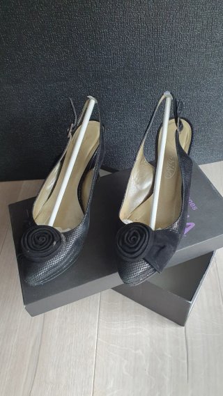 Zapatos de tacón Lorena negro talla 36