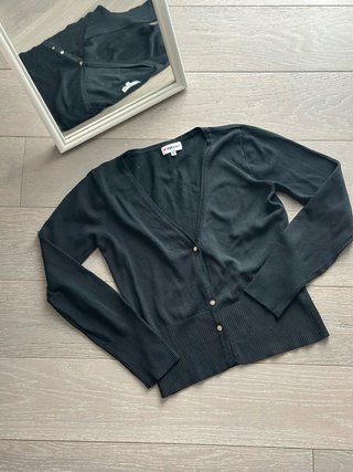 Cardigan Cotton nero taglia S