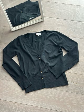 Cardigan Cotton nero taglia S