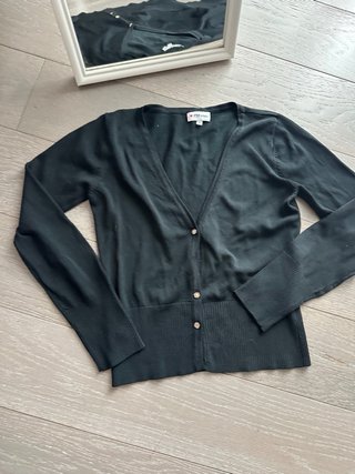 Cardigan Cotton nero taglia S