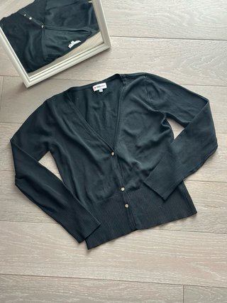 Cardigan Cotton nero taglia S