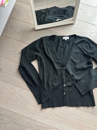 Cardigan Cotton nero taglia S