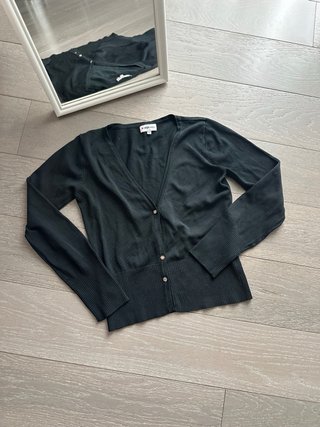 Cardigan Cotton nero taglia S