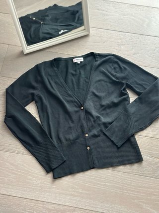 Cardigan Cotton nero taglia S