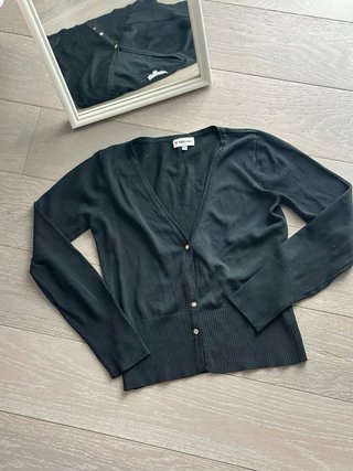 Cardigan Cotton nero taglia S