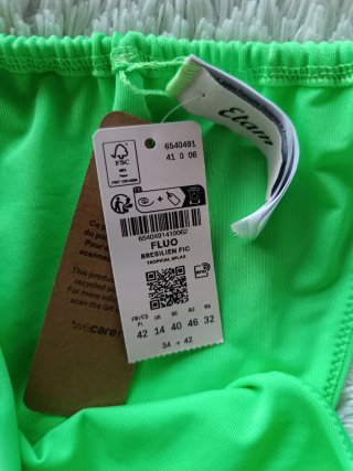 Bikini nuevo Etam talla XL