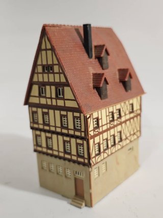 Casa Kibri entramado de madera , Kibri maquetas**