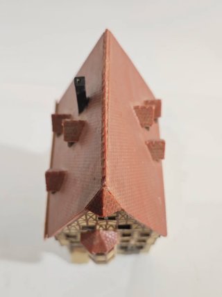 Casa Kibri entramado de madera , Kibri maquetas**