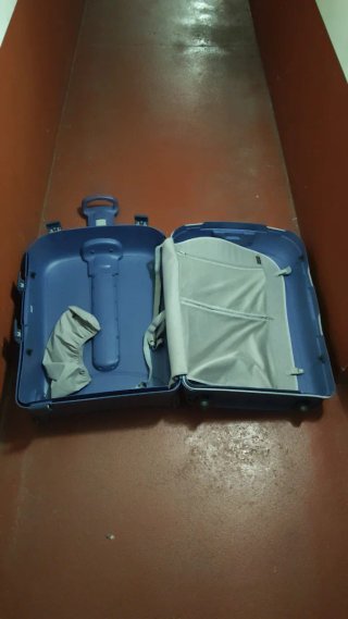 Maleta grande Roncato Azul