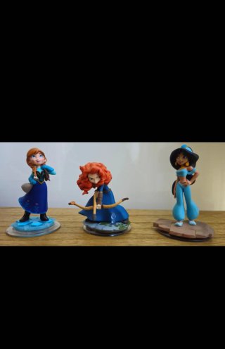 Princesas Disney Infinity. 5 euros