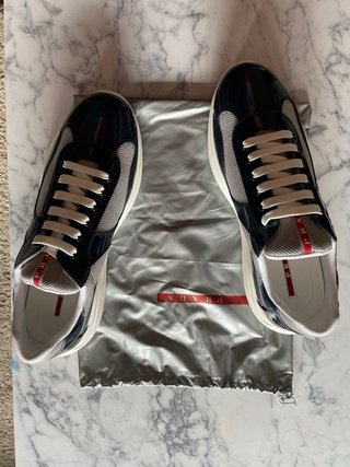 Zapatillas Prada Cup Azul/Gris