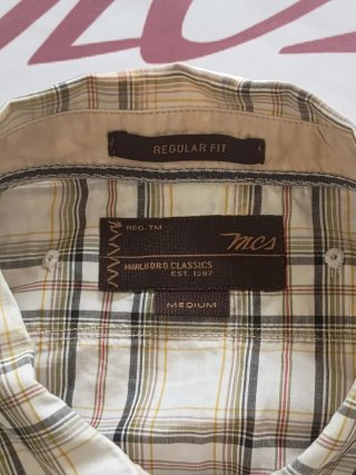 Camicia Marlboro Classics a quadri tg M