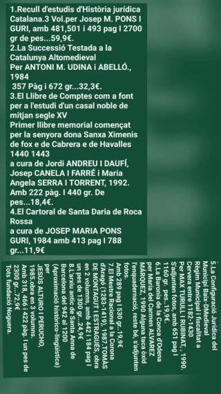 Libros varios, precios y datos en fotos