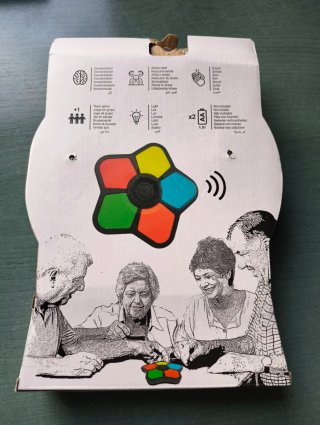 Juego Memoria Eléctrico Tipo Simón Estrella