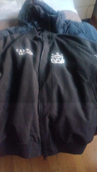 Chaqueta plumífero verde oliva
