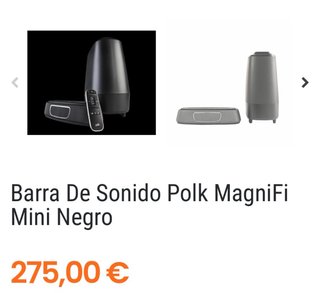 Barra de Sonido Polk Magnifi Mini Negra