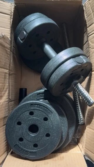 Mancuernas gimnasio 2x10kg o 1x20kg