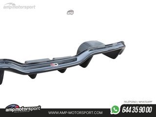 DIFUSOR TRASERO FORD FIESTA ST MK7 2012-2017 LOOK CARBONO