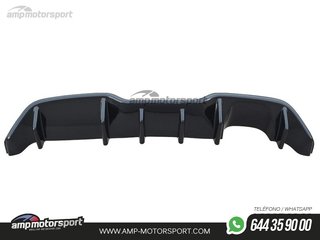 DIFUSOR TRASERO FORD FIESTA ST MK7 2012-2017 LOOK CARBONO