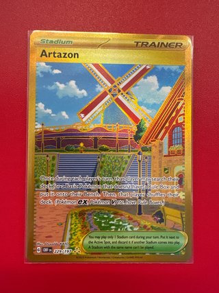 Carta Pokémon Artazon Stadium Trainer OBF EN