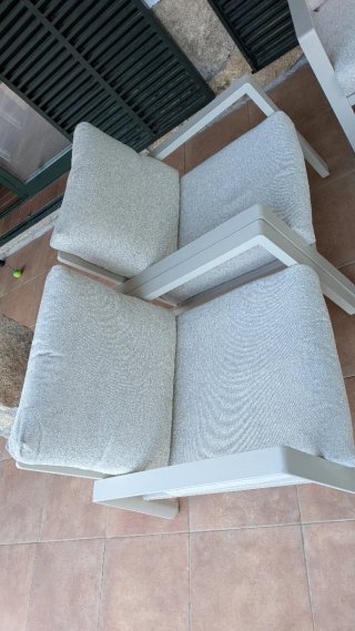 2 Sillones Hesperide Beige Exterior nuevos