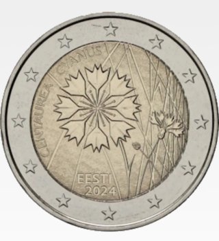 Moneda 2 Euro Estonia 2024 SC