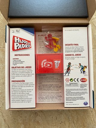 Juego de mesa Hijos vs Padres Bizak