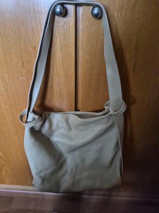 Bolso Beige dd piel como nuevo