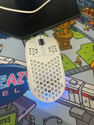 Ratón Gamer Inalámbrico Blanco