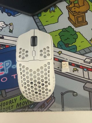 Ratón Gamer Inalámbrico Blanco