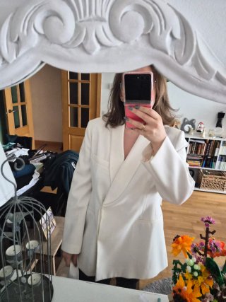 Blazer Zara Cinturón talla XL pero talla pequeña