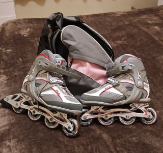 Patines en línea FILA T41 + mochila | como nuevos