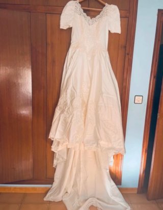 Vestido de Novia Blanco Encaje