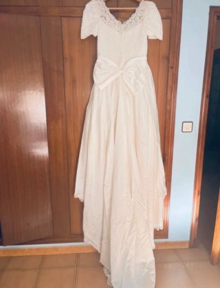Vestido de Novia Blanco Encaje
